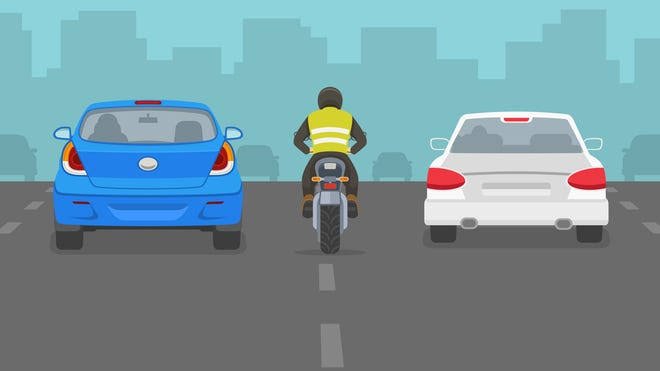 Is Lane Filtering Legal in Ohio