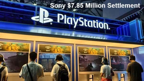 Sony $7.85 Million Settlement